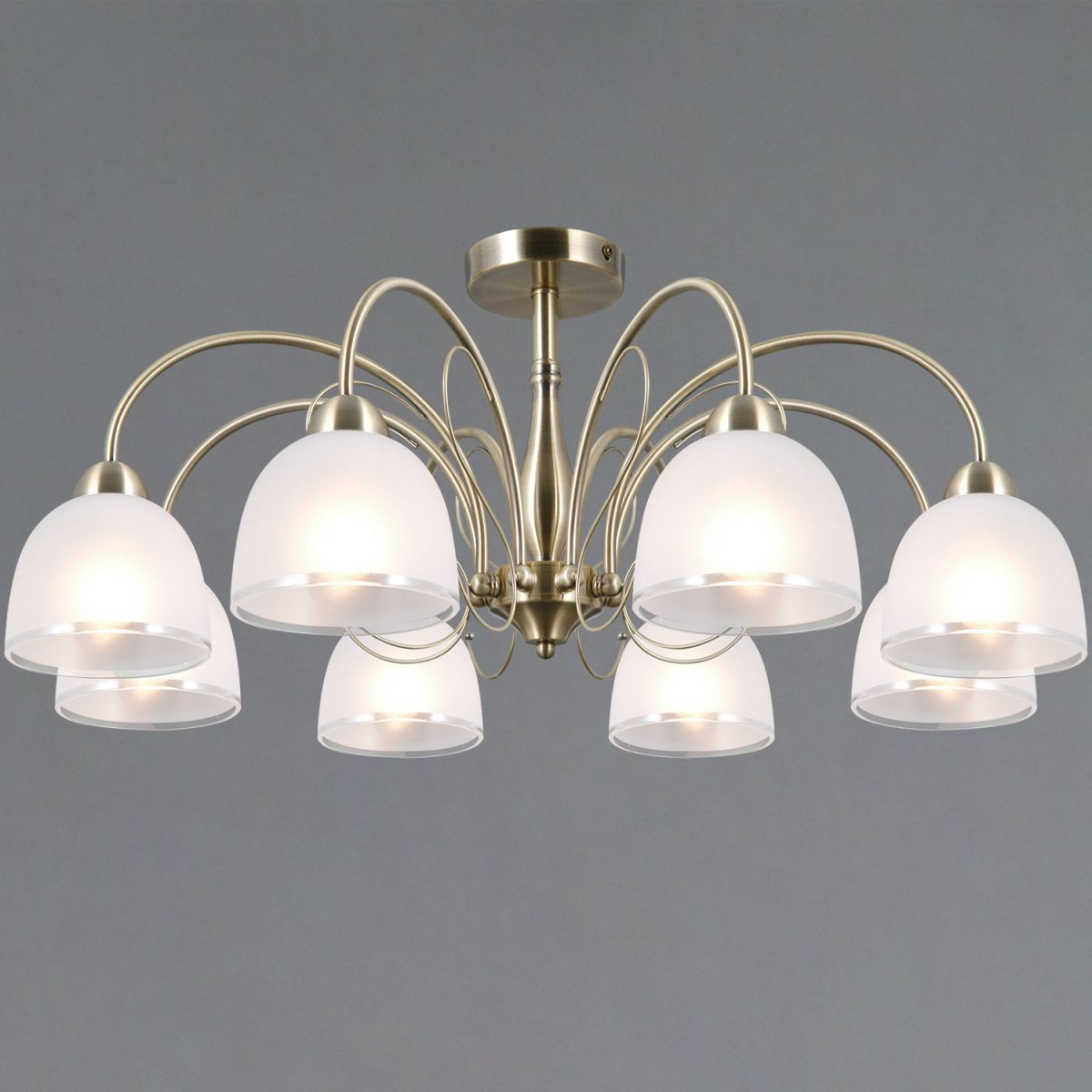 Люстра на штанге Illumico IL0789-8CSQ-25 AB AREZZO