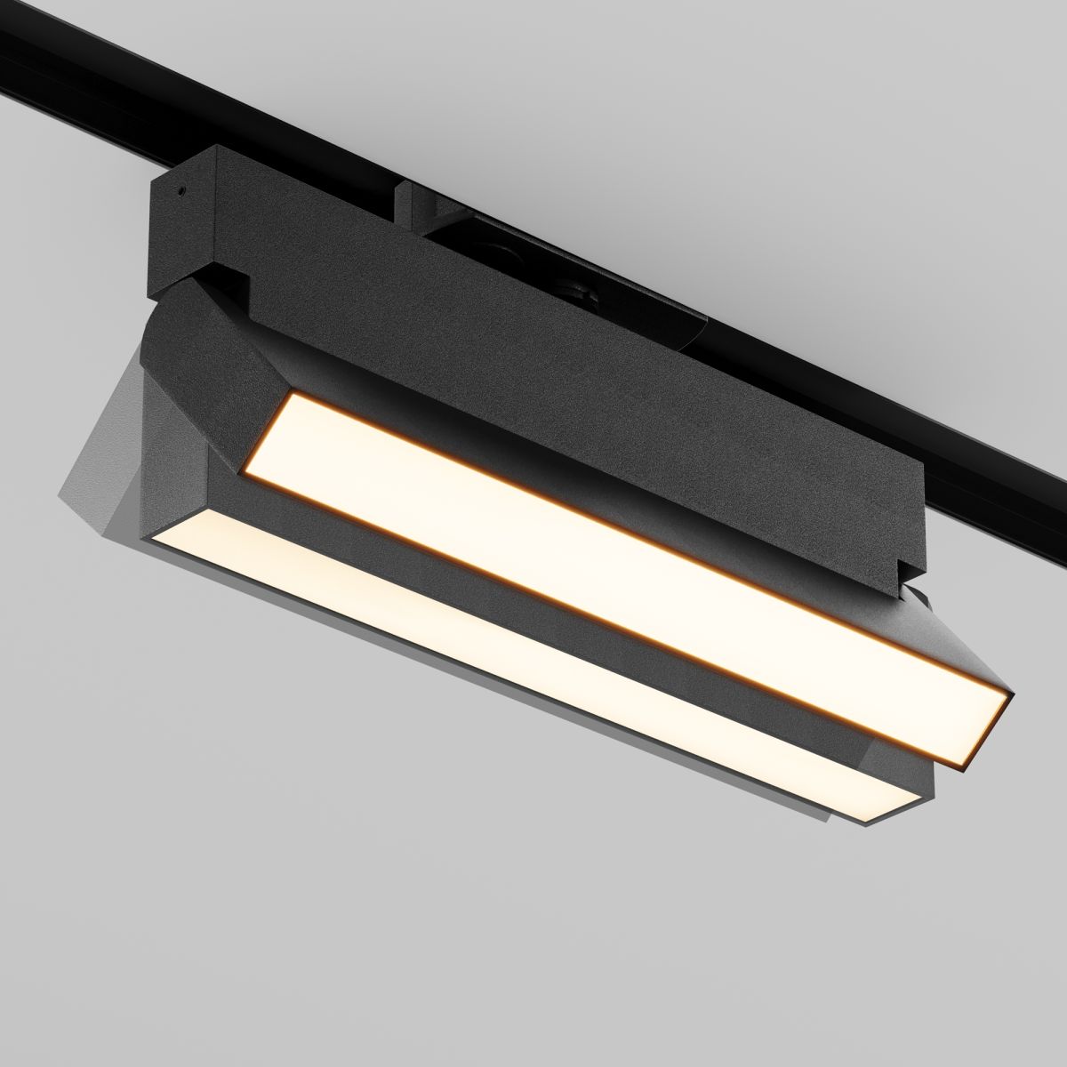 Трековый однофазный светильник Maytoni Basis Rot TR223-1-12WCCT-W-B