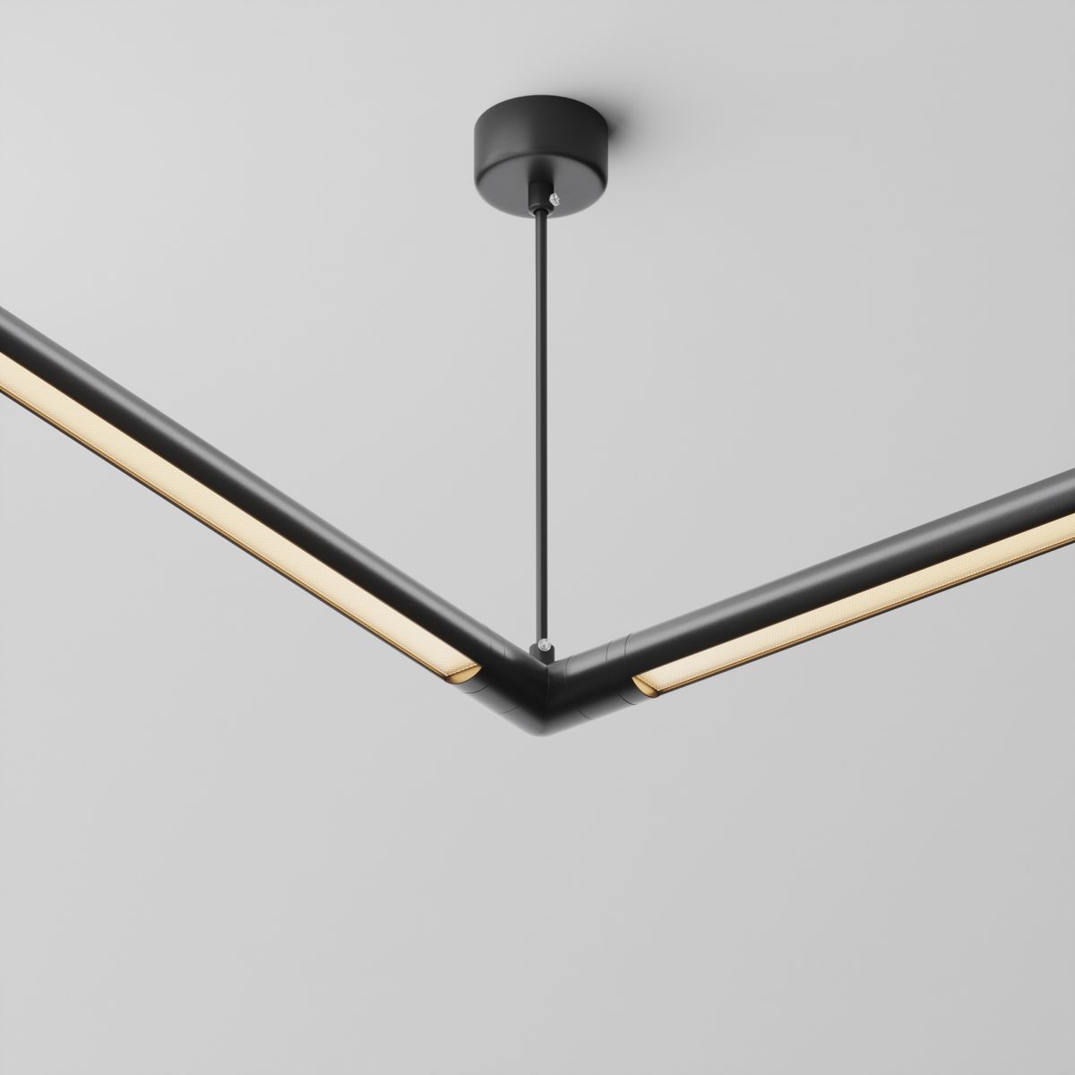 Угловой коннектор с вводом питания Maytoni Shelf CA014LC-P-B