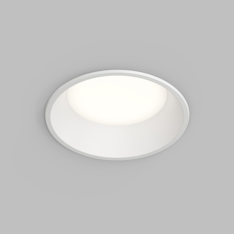 Точечный встраиваемый влагозащищенный светильник Denkirs Trim DK2451-WH