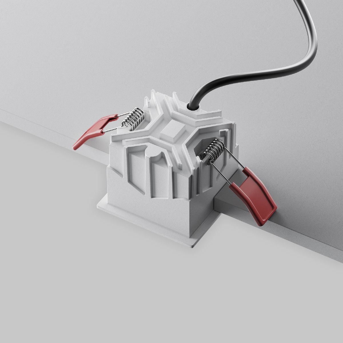 Встраиваемый светильник Maytoni Alfa LED DL043-01-10W4K-SQ-W-1