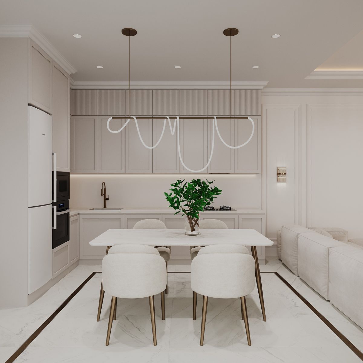 Накладной угловой внутренний профиль для светодиодной ленты Hesby Lighting Line HSBL_0197