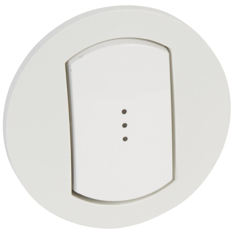 Лицевая панель Legrand Celiane переключателя с подсветкой 067803