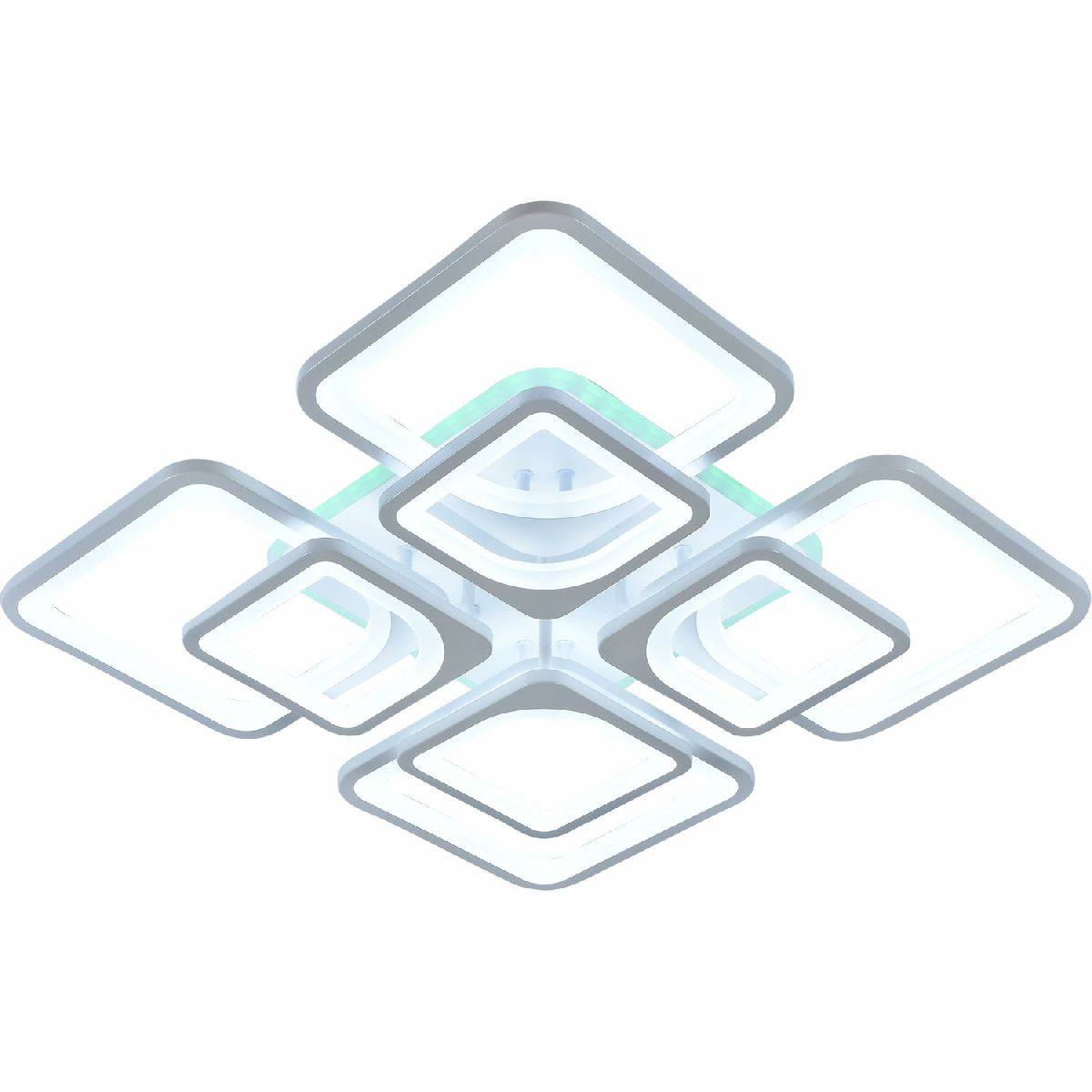 Потолочная люстра Reluce 11005-0.3-4+4RGB WH(RGB)