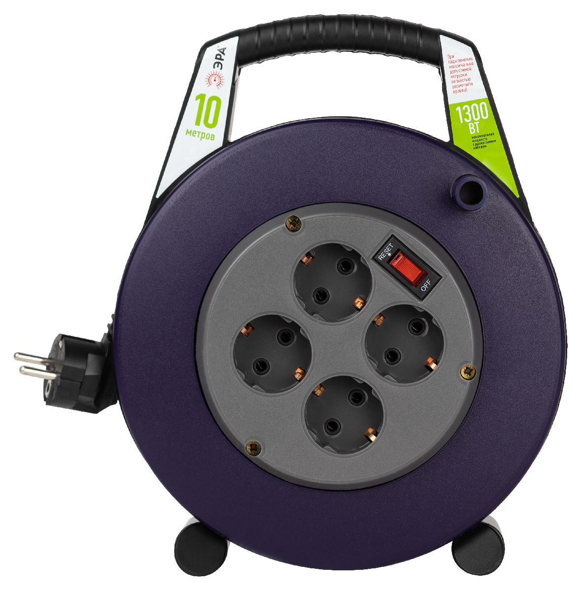 Удлинитель силовой Эра BPx-4e-3x0,75-10m Б0052925