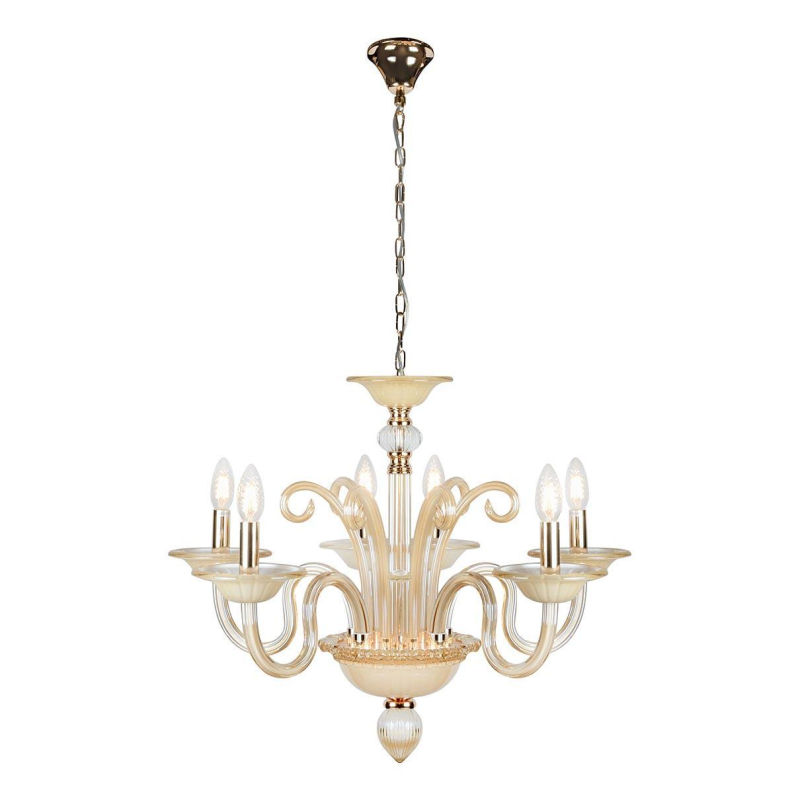 Подвесная люстра iLamp Classic P2318-6GD