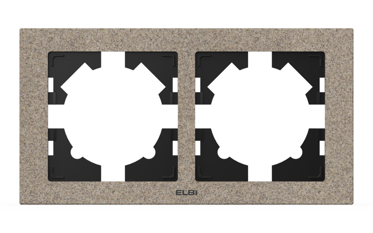 Рамка двухместная ELBI Arya 511-024600-226