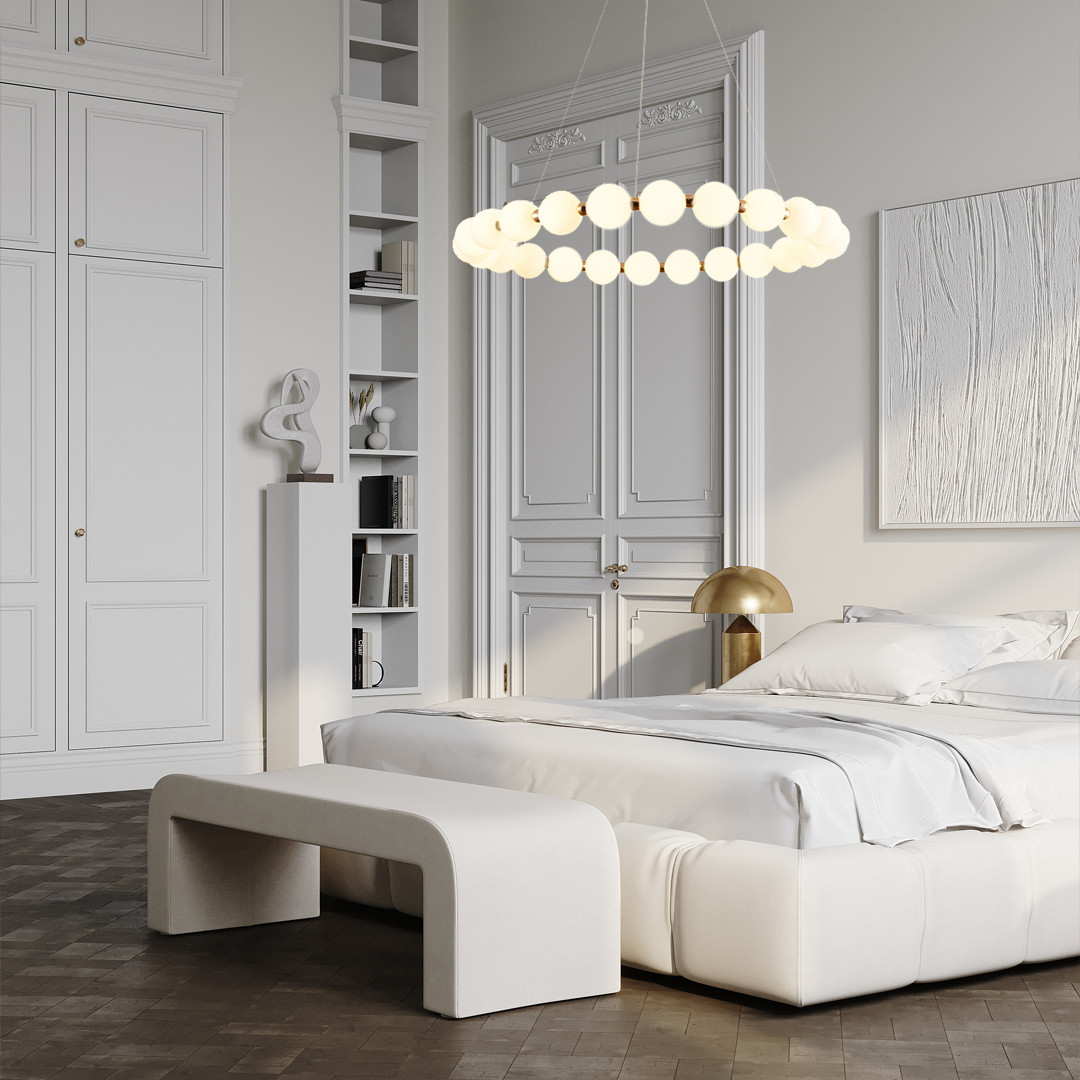 Подвесной светодиодный светильник Milosh tendence 0851CL-81GD