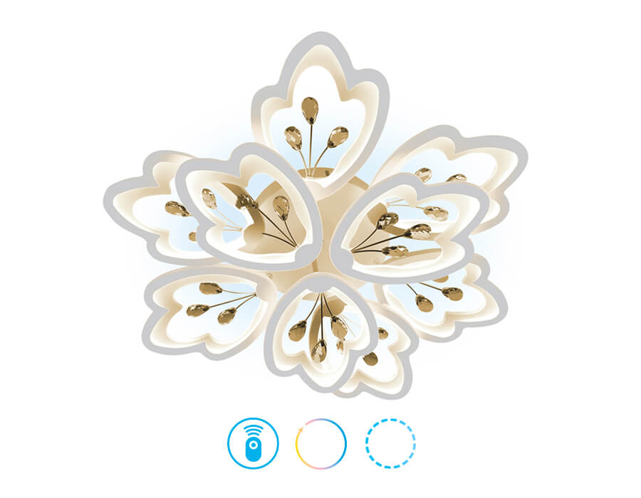 Потолочная светодиодная люстра Ambrella Light Acrylica Original FA511