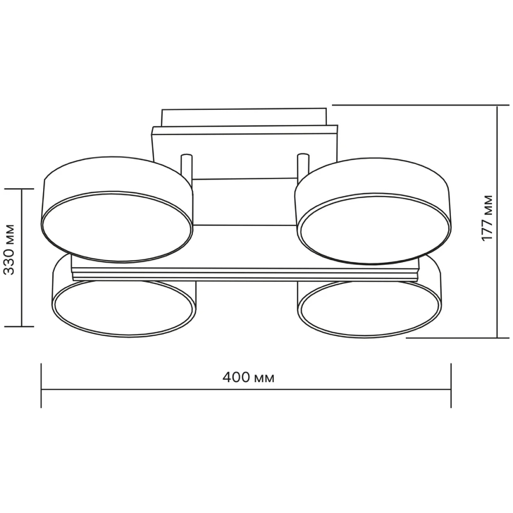 Потолочная люстра Ritter Scandia 51626 6