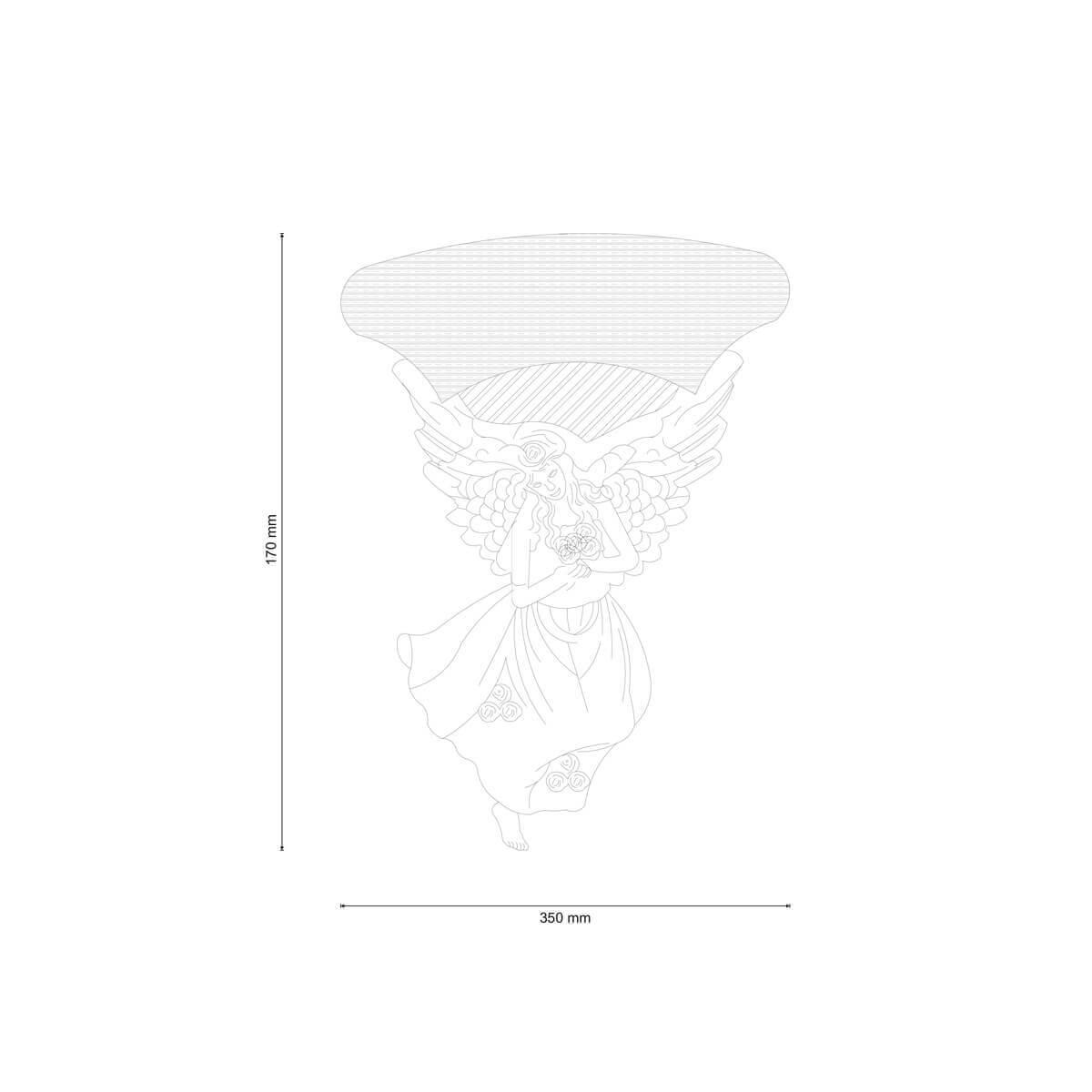 Настенный светодиодный светильник Silver Light Style Next 811.35.7