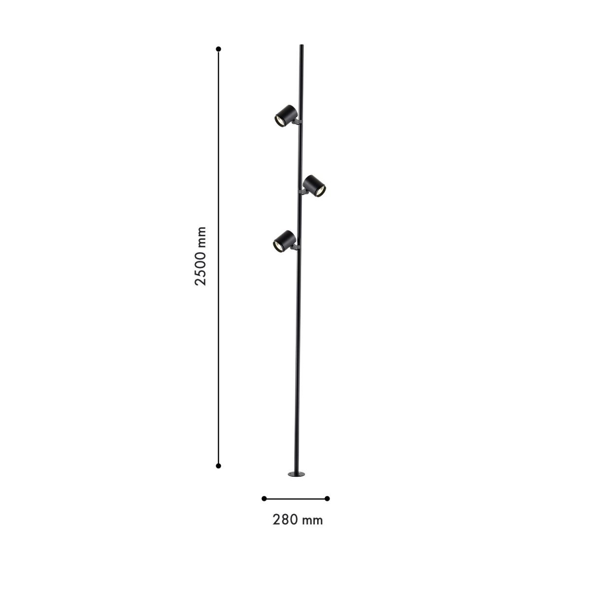 Уличный столб Favourite Securitas 4638-3F