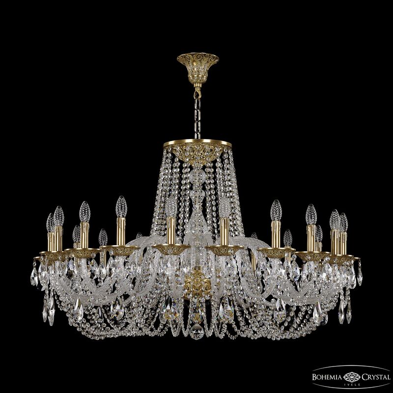 Подвесная люстра Bohemia Ivele Crystal 16202/20/400 FP