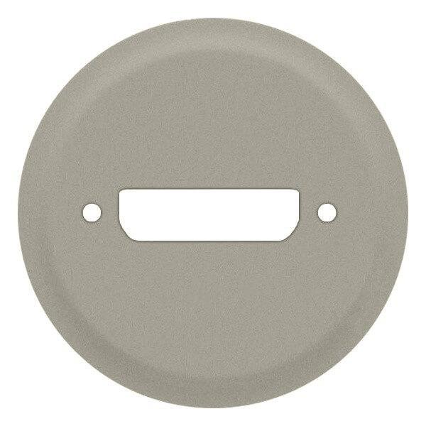 Лицевая панель Legrand Celiane розетки аудио/видео HD15 титановая 068515