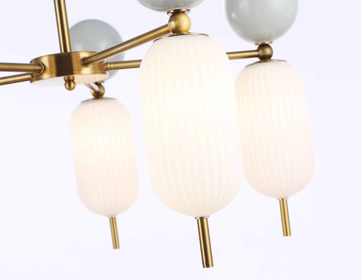 Люстра на штанге Ambrella Light High Light Ceramo Modern LH53104