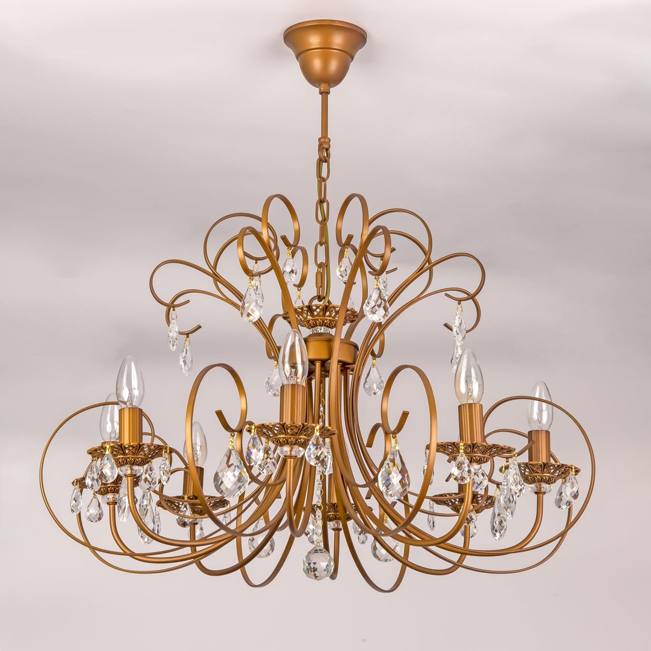 Подвесная люстра Citilux Марлен Кофейная CL411181