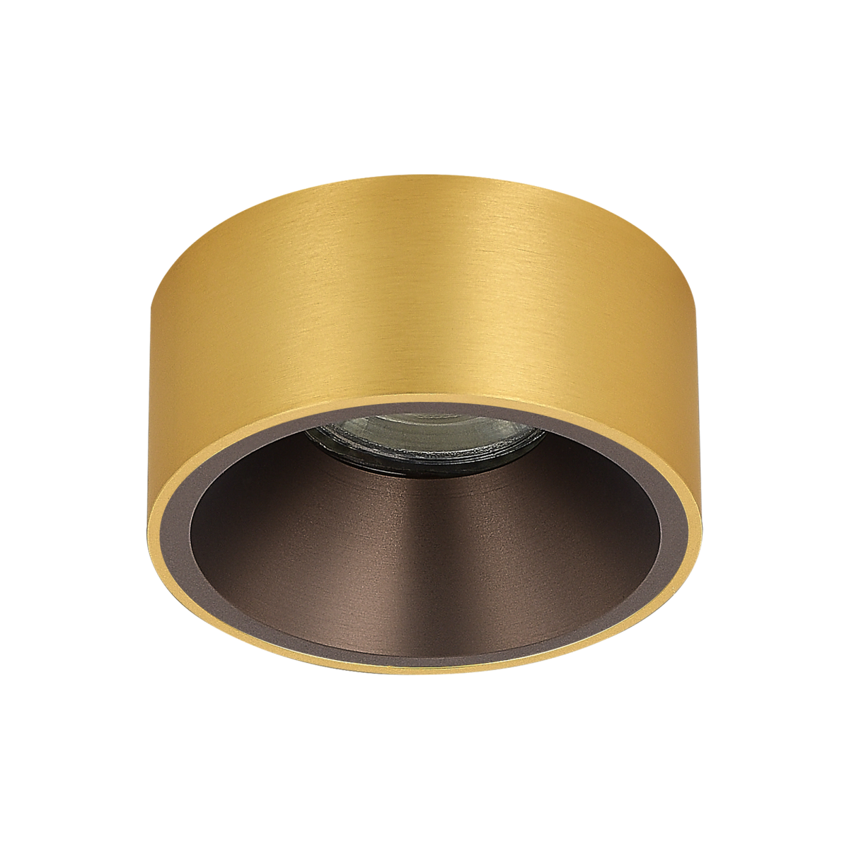 Встраиваемый светильник Donolux Munich DL18030R1BrassDBronze F