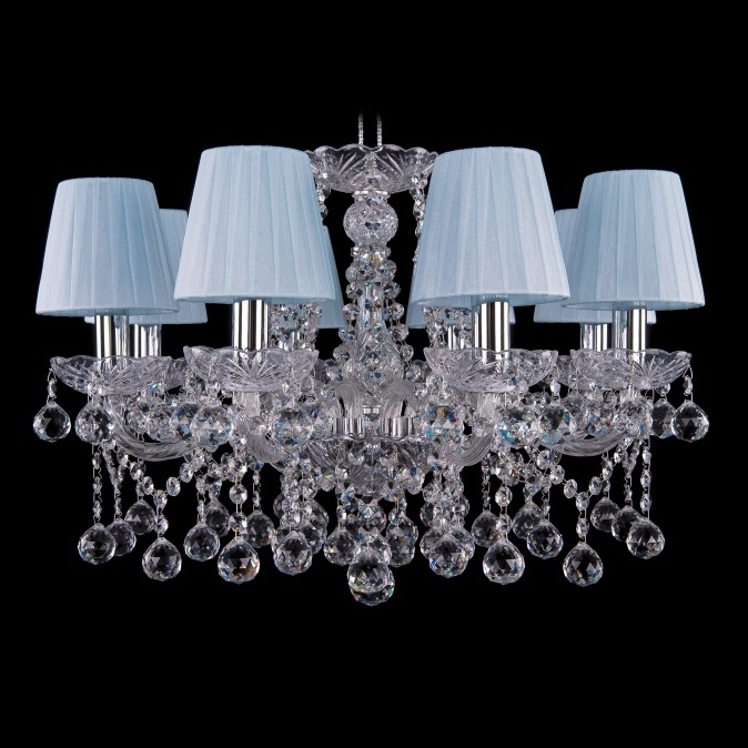 Подвесная люстра Bohemia Ivele 1413/8/200/Ni/Balls/SH4