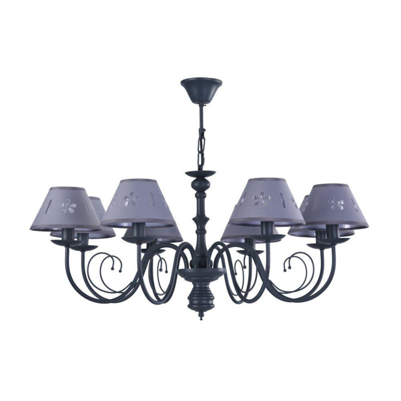 Подвесная люстра Freya Emily FR2537PL-08GR