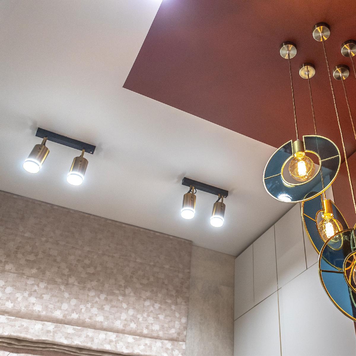 Настенный светодиодный светильник Eurosvet Bronze 20063/2 античная бронза