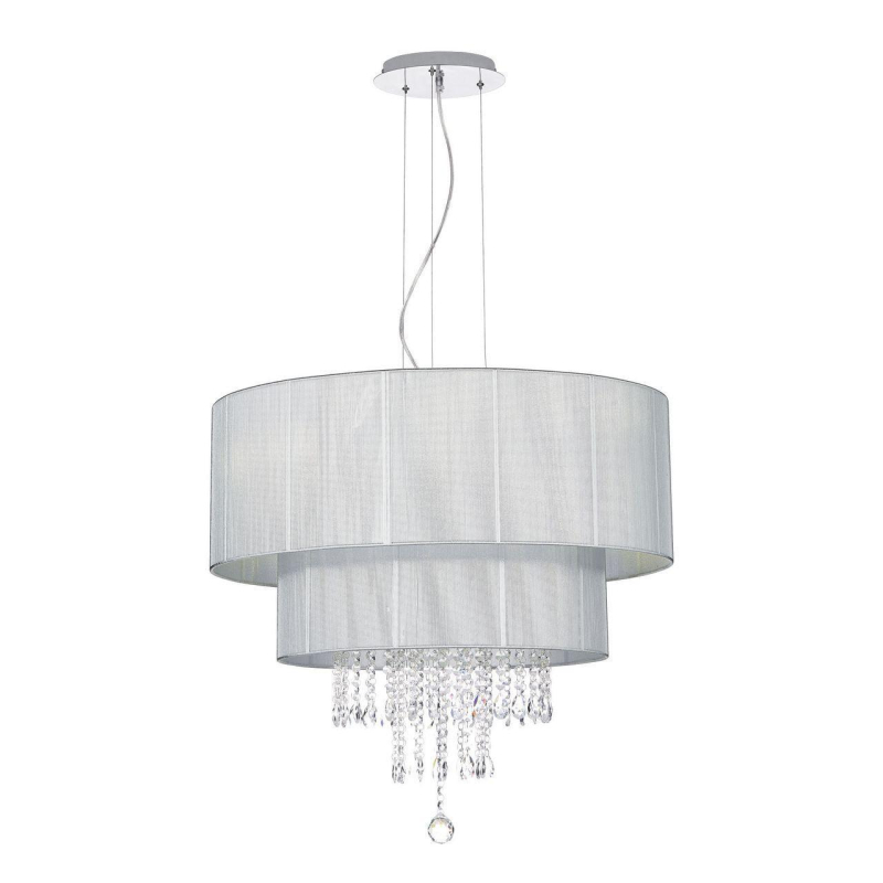 Подвесная люстра Ideal Lux Opera SP6 Argento 122601