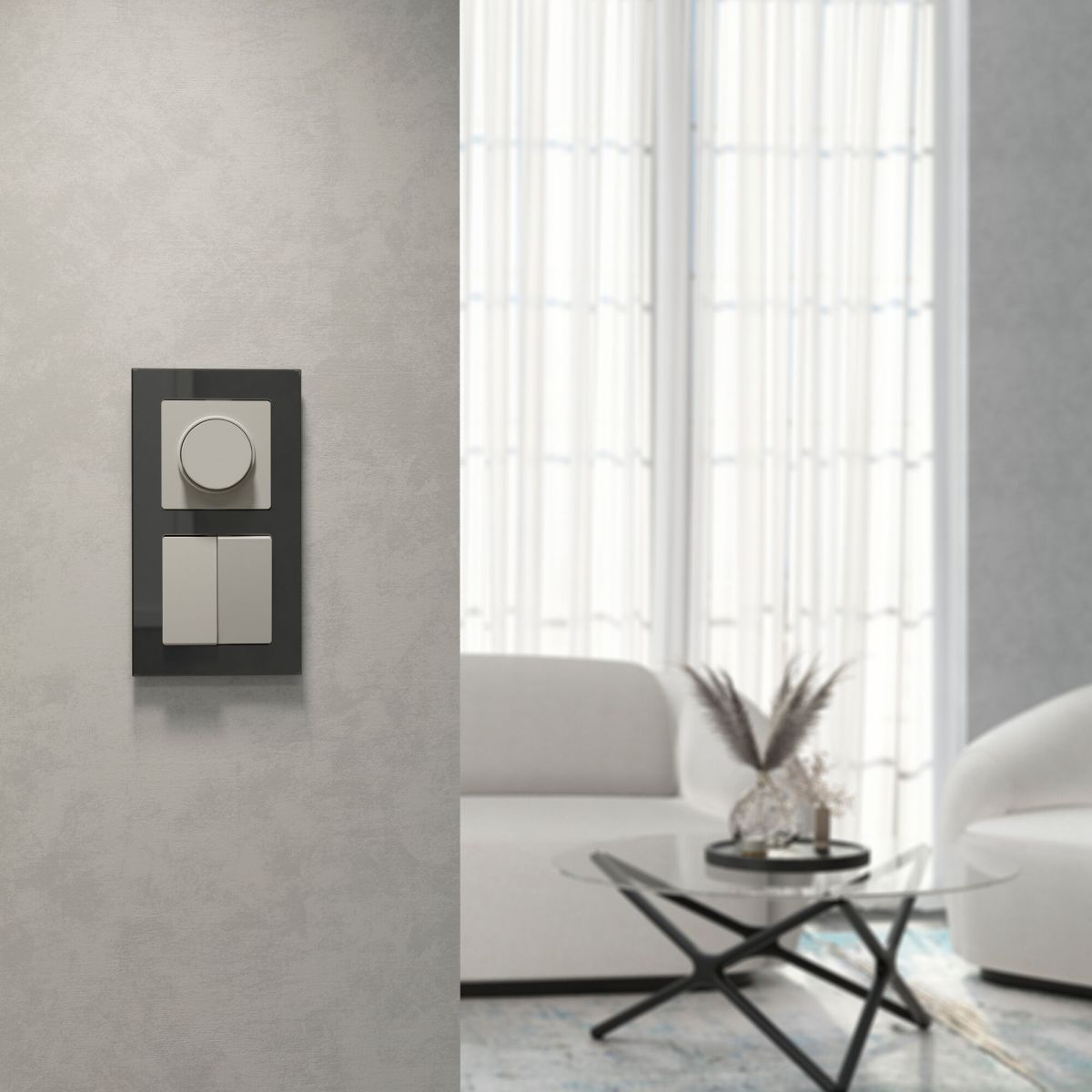 Выключатель двухклавишный проходной Werkel W1222004 4690389211928 a069458