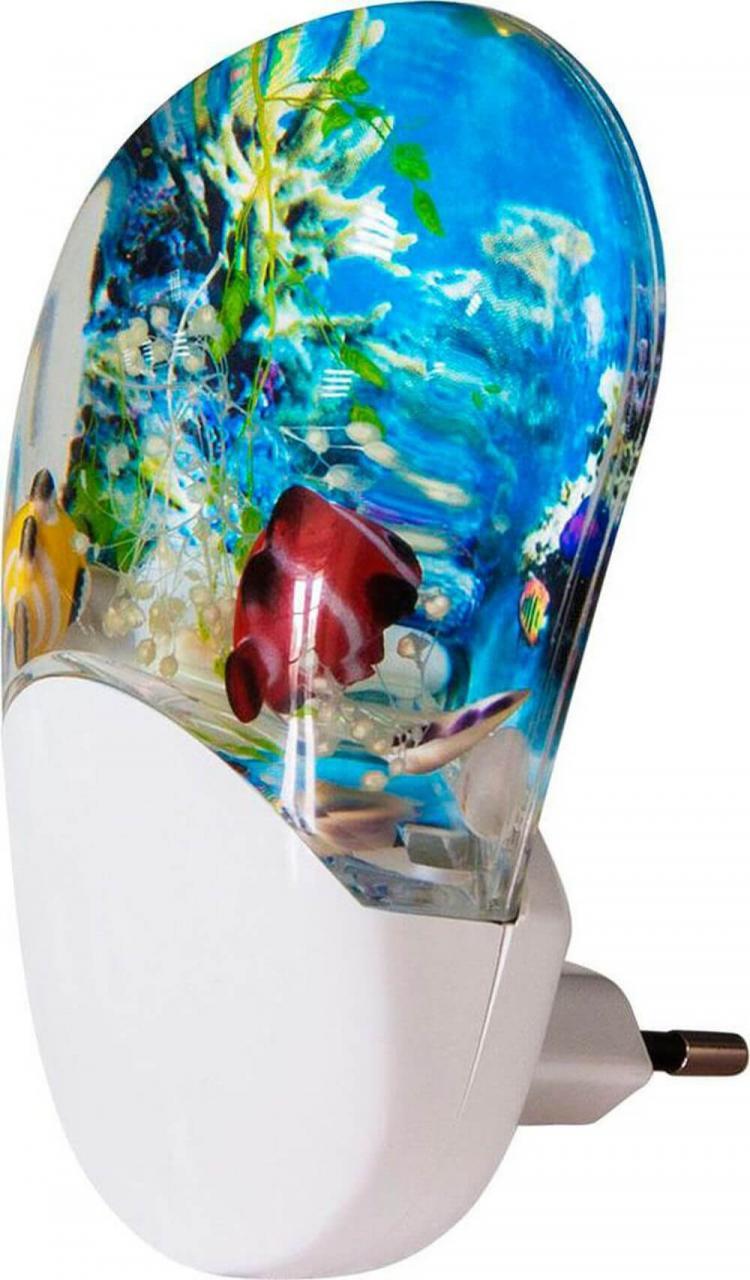 Настольная лампа (07722) Uniel DTL-355 OK/Blue/3LED/3AAA