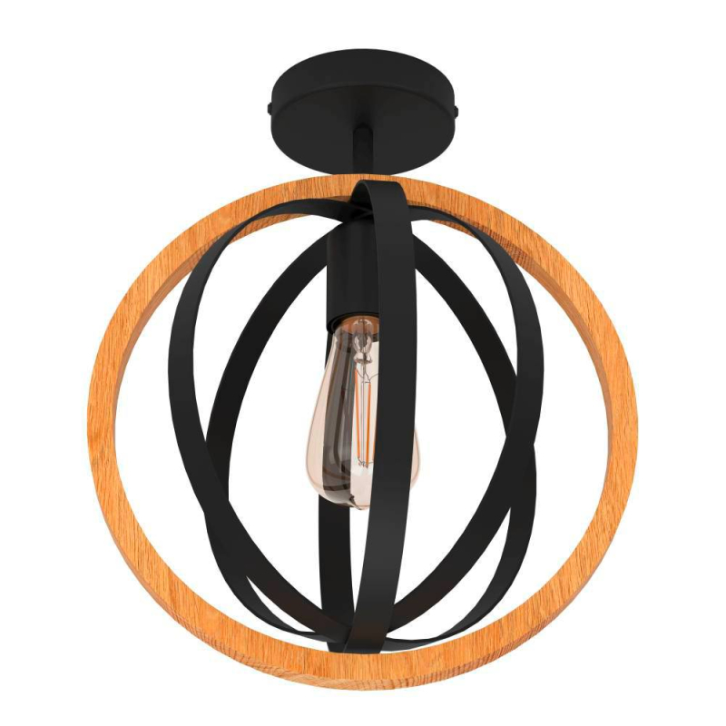 Потолочный светильник лофт Eglo Basildon 43736