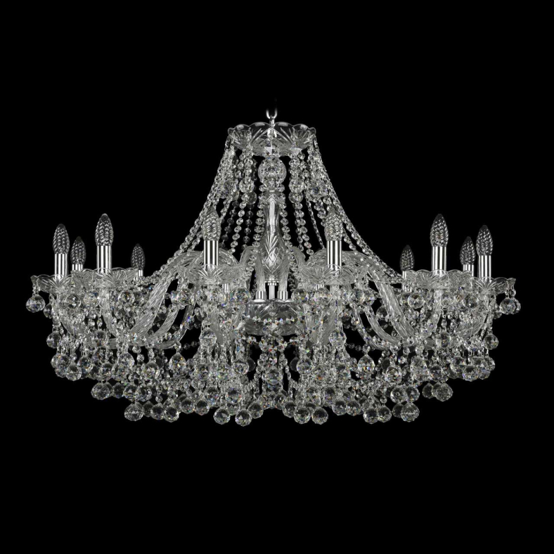 Подвесная люстра Bohemia Ivele 1409/12/360/Ni