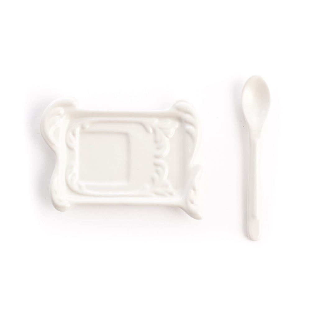 Блюдце с чашкой I-Coffee Yellow Seletti I-Wares 09859 GIA