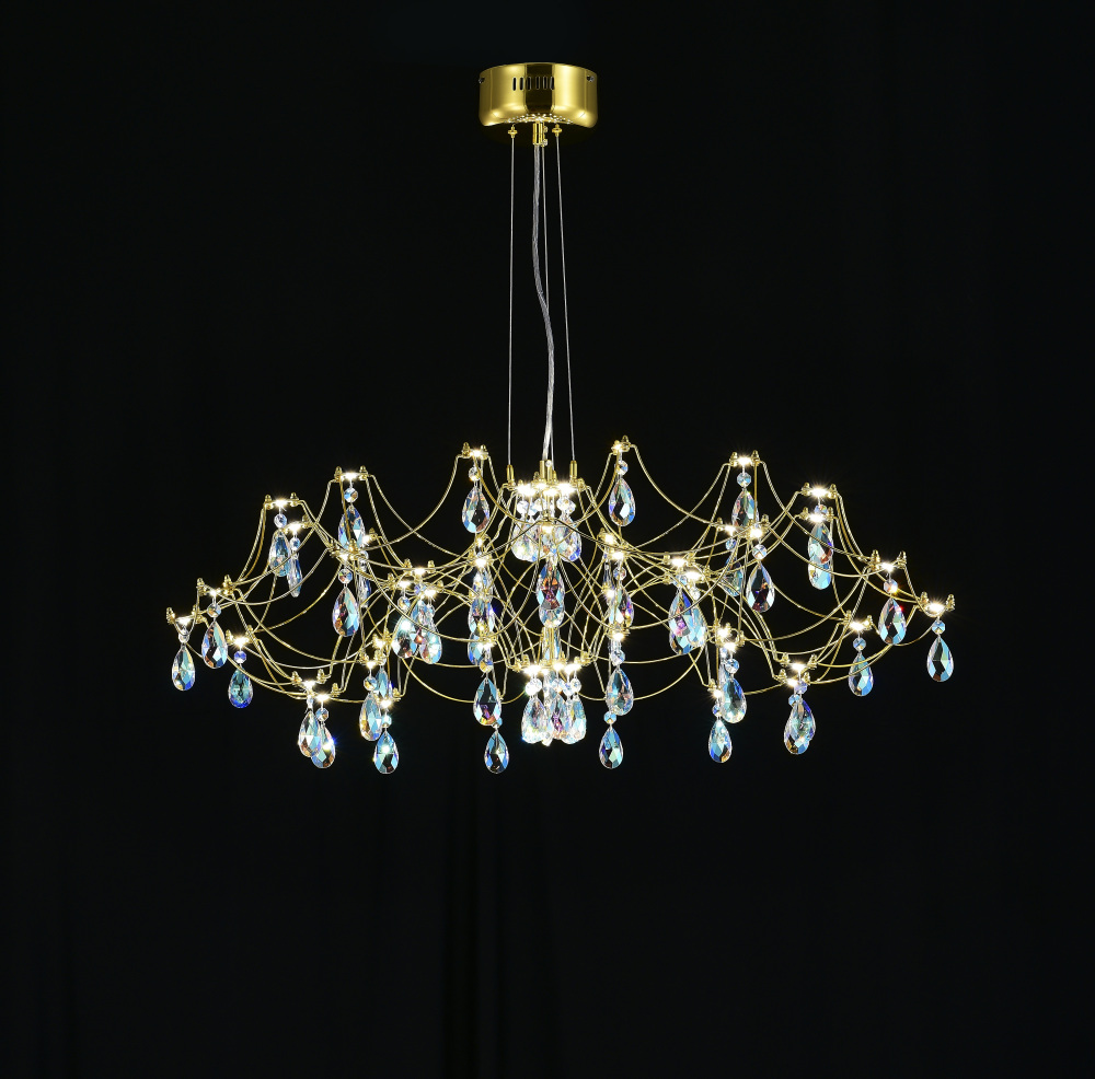 Подвесная люстра с пультом Myfar Ersilia MR2662-60P-50CD