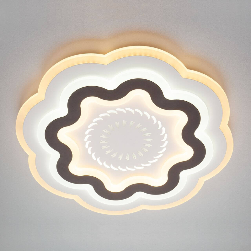 Потолочный светодиодный светильник Eurosvet Siluet 90120/1