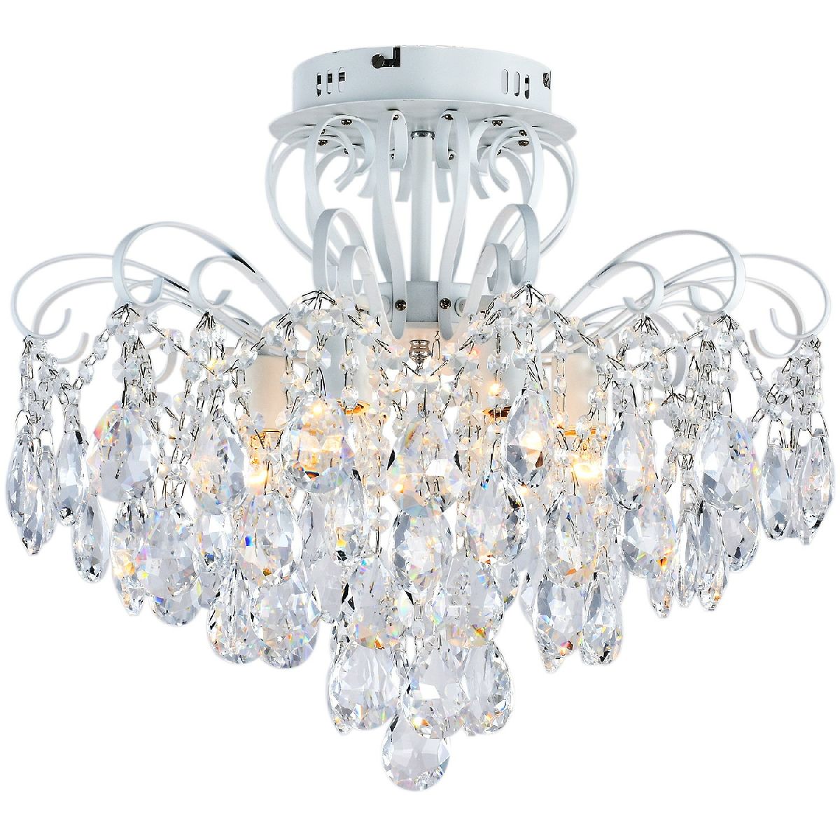 Потолочная люстра Reluce 04013-0.3-06 WH+SILVER PN