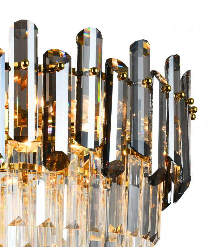 Подвесная люстра Natali Kovaltseva Imperium NUBIAN 81438/8C GOLD PLATED