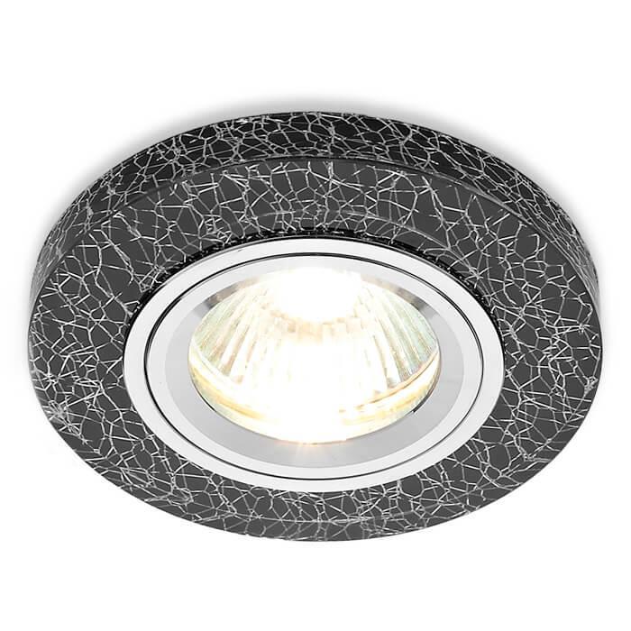 Встраиваемый светильник Ambrella Light Mirror D0226 BK/CH