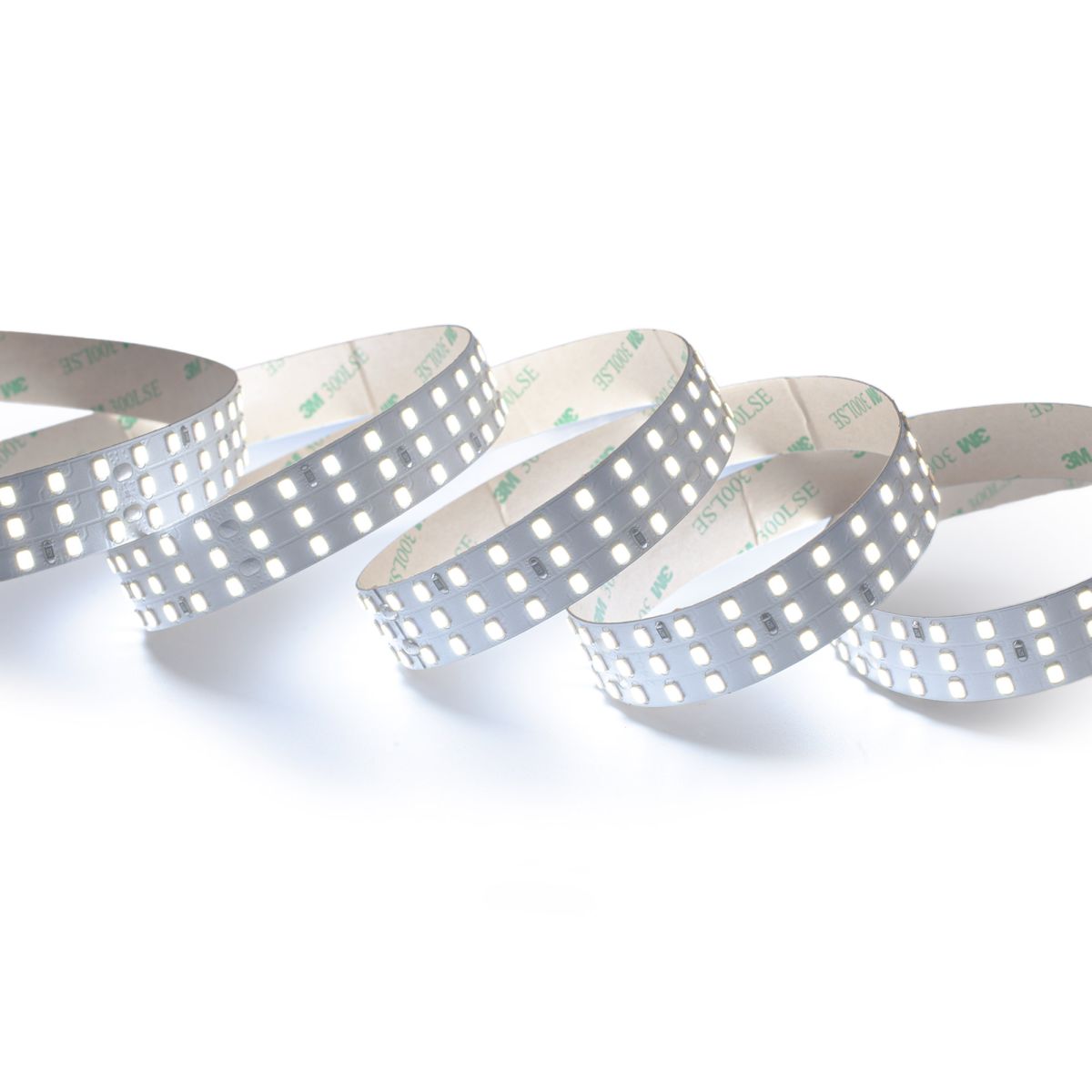 Светодиодная лента LEDS POWER трехрядная 2835 336/м (31Вт/м) 24В холодная, серия ПРО200 009094