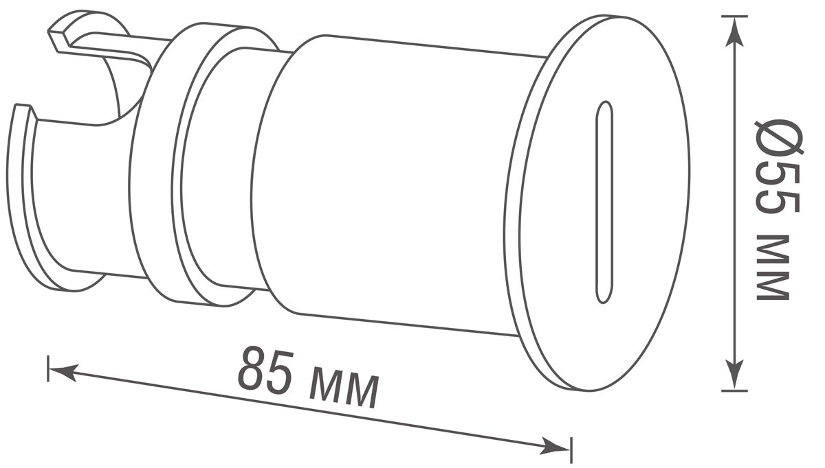 Подсветка для лестниц Donolux Portal DL20125R3W1B
