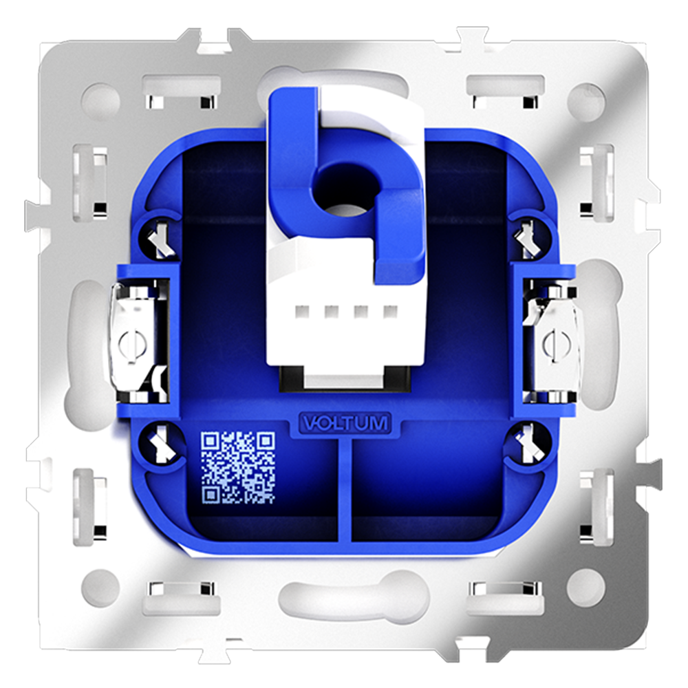 Розетка компьютерная Voltum S70 VLS060102 (белый матовый)