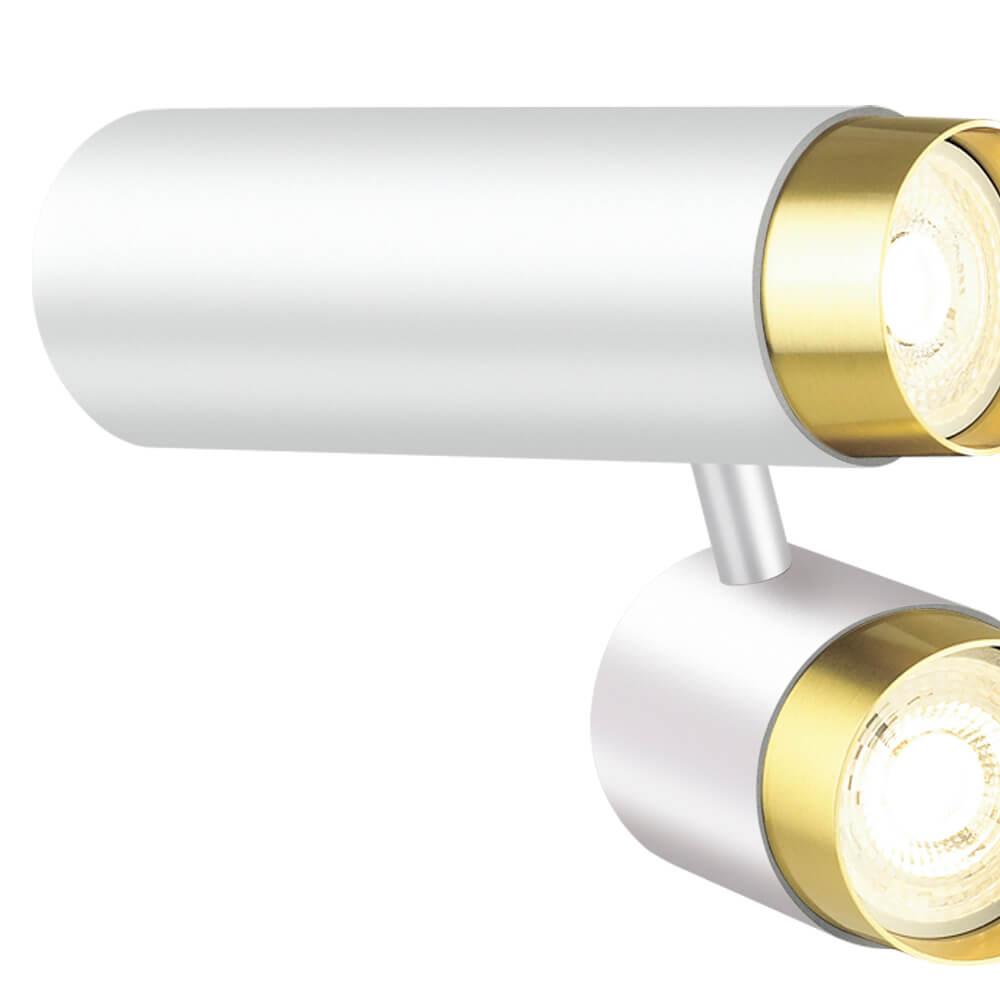 Спот Lumien Hall Саурис LH8020/2C-WT-GD УЦ