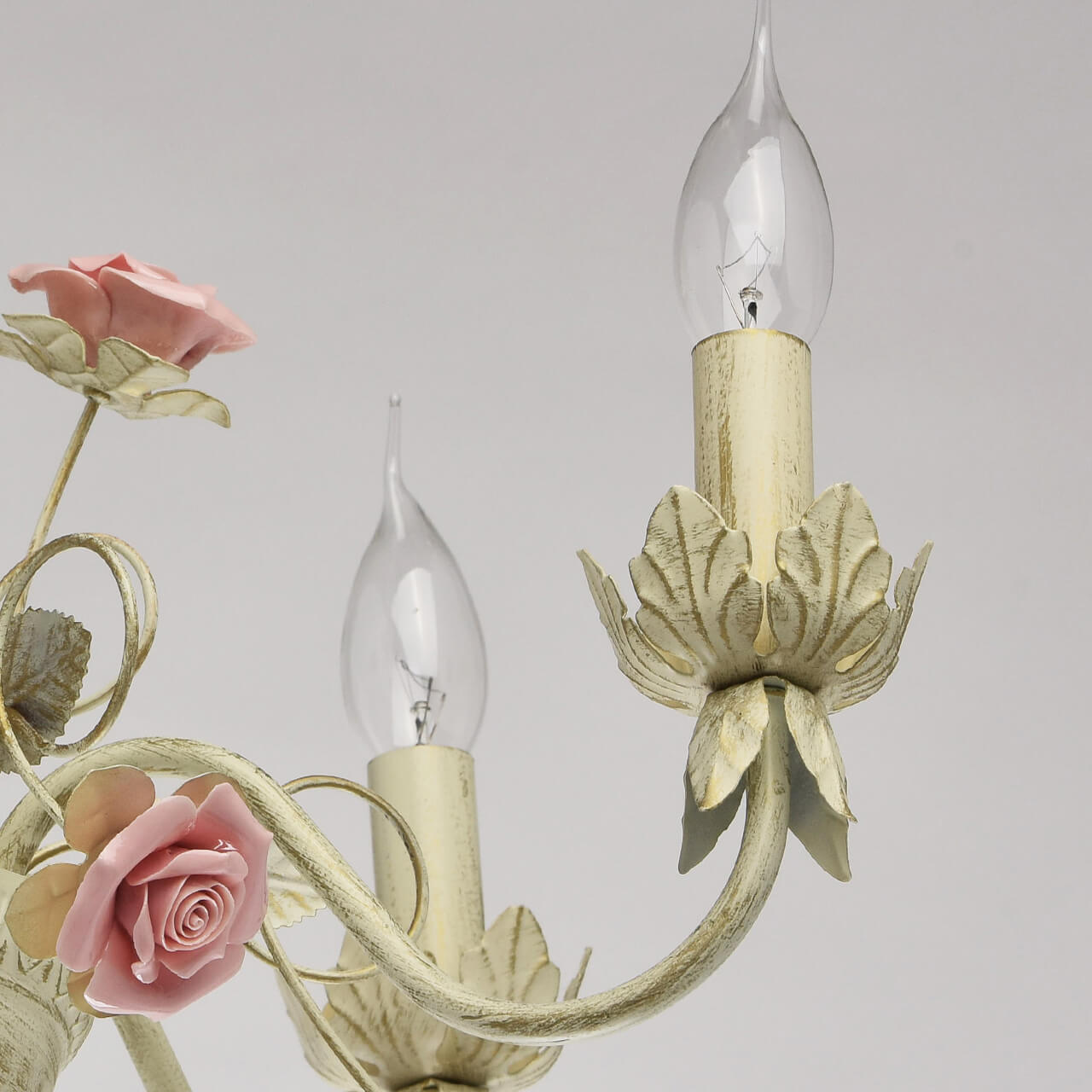 Подвесная люстра прованс De Markt City Букет 421015005