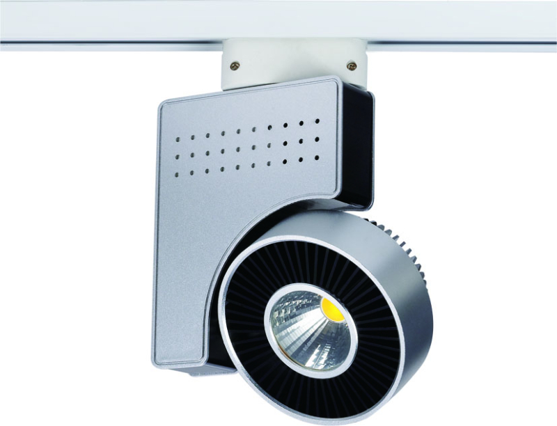 Трековый светильник Uniel ULB-M03A-33W/WW SILVER 08546