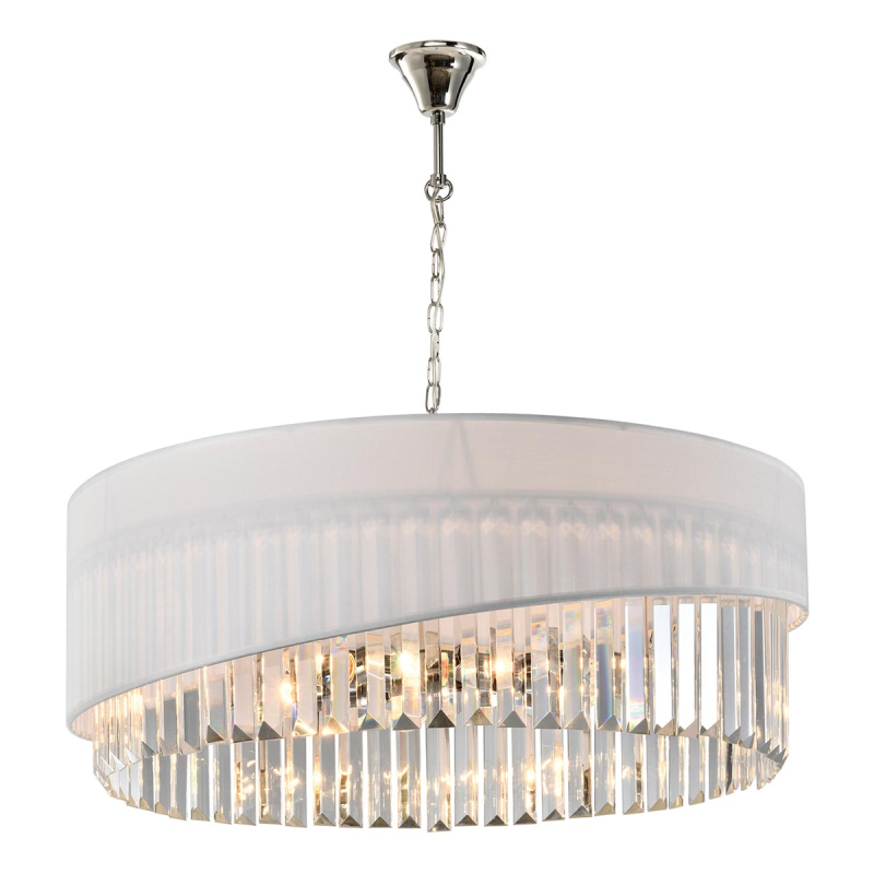 Подвесная люстра iLamp Casa P9508-6 Nickel