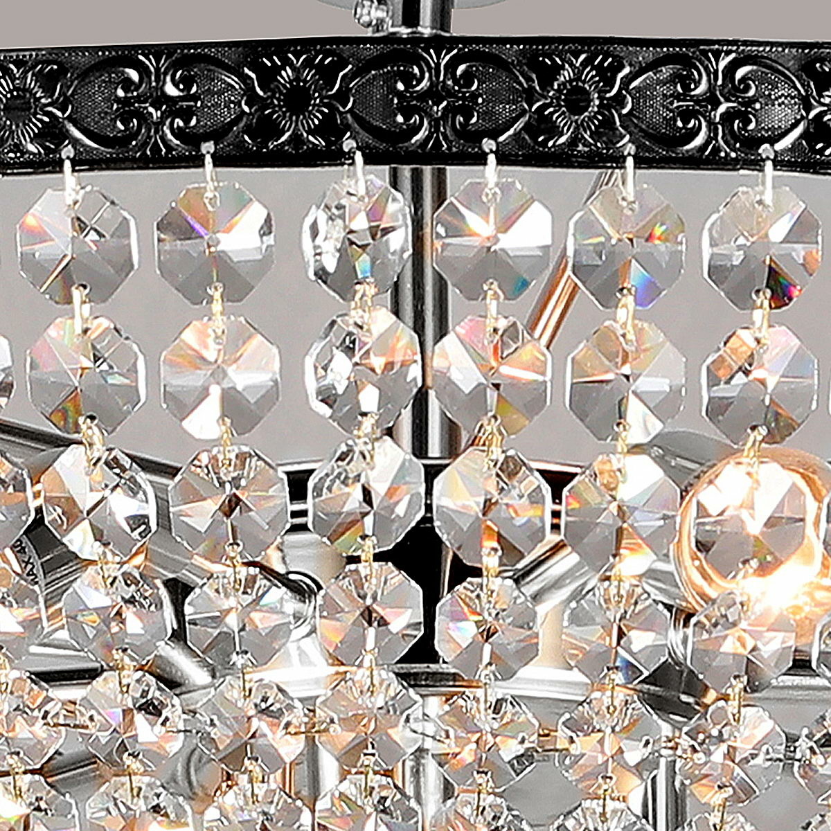 Потолочная люстра Illumico IL8775-16C-30 CR BK