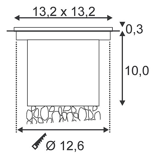 Ландшафтный светильник SLV Wetsy LED 230174