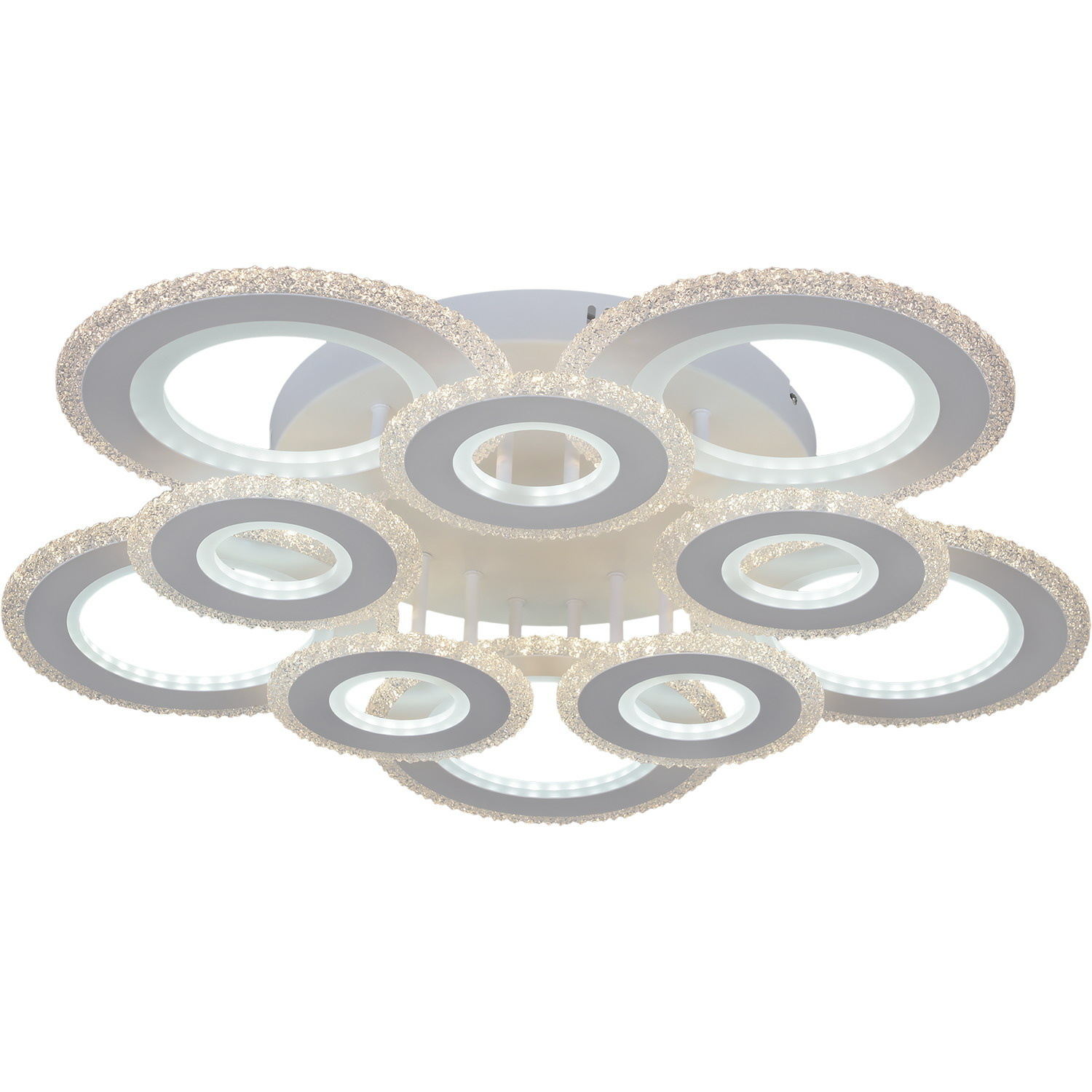 Потолочная люстра Reluce 08431-0.3-5+5C WH