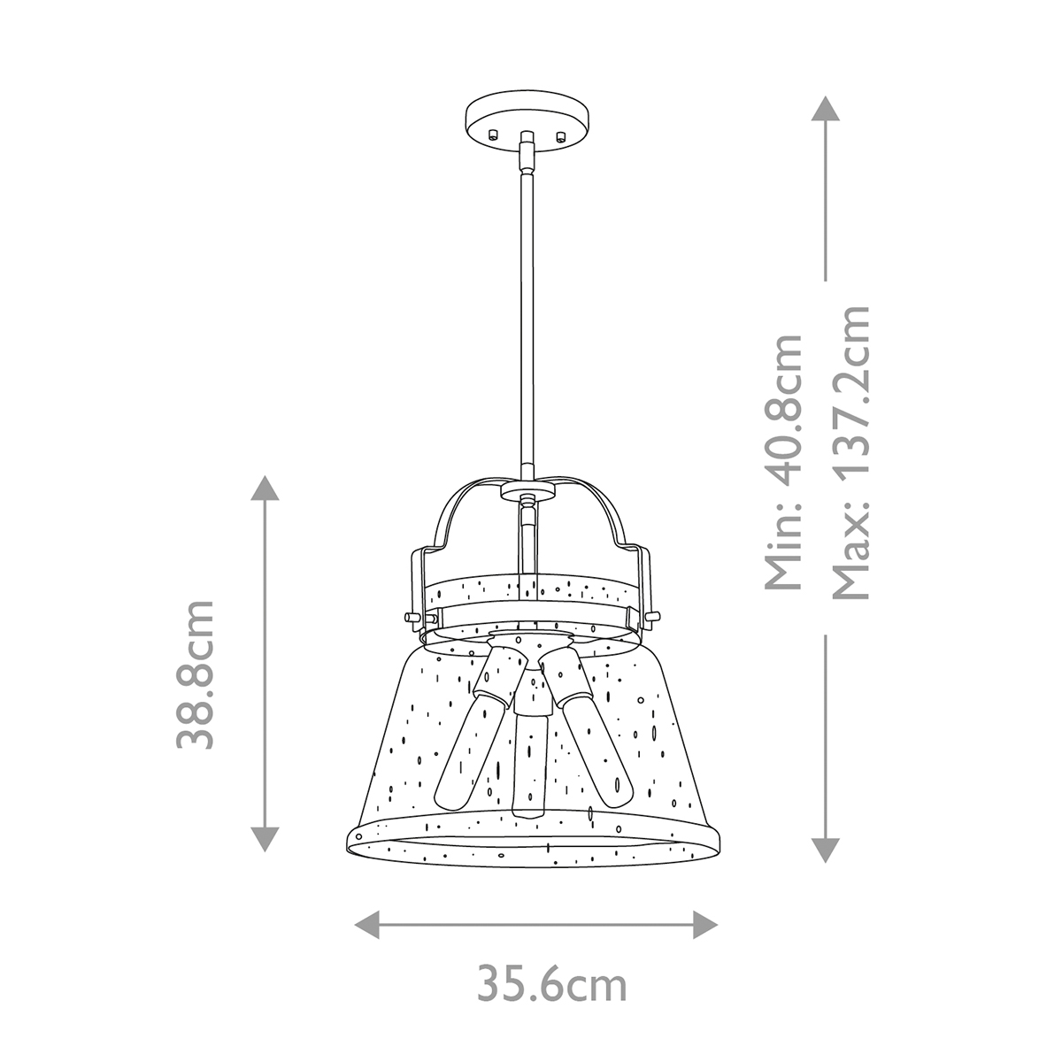 Подвесной светильник Quoizel Wimberley QN-WIMBERLEY-P-PC