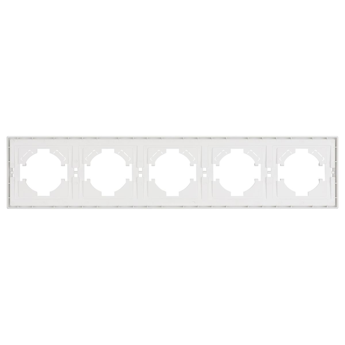 Рамка пластиковая на 5 постов Arlight FRM-TENDO-SFPL-5-GD 054658