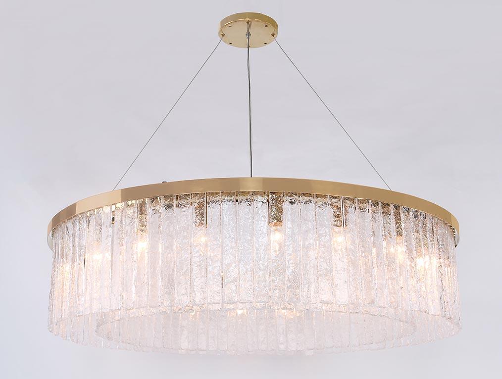 Подвесная люстра Newport 10828+12/S gold М0063636