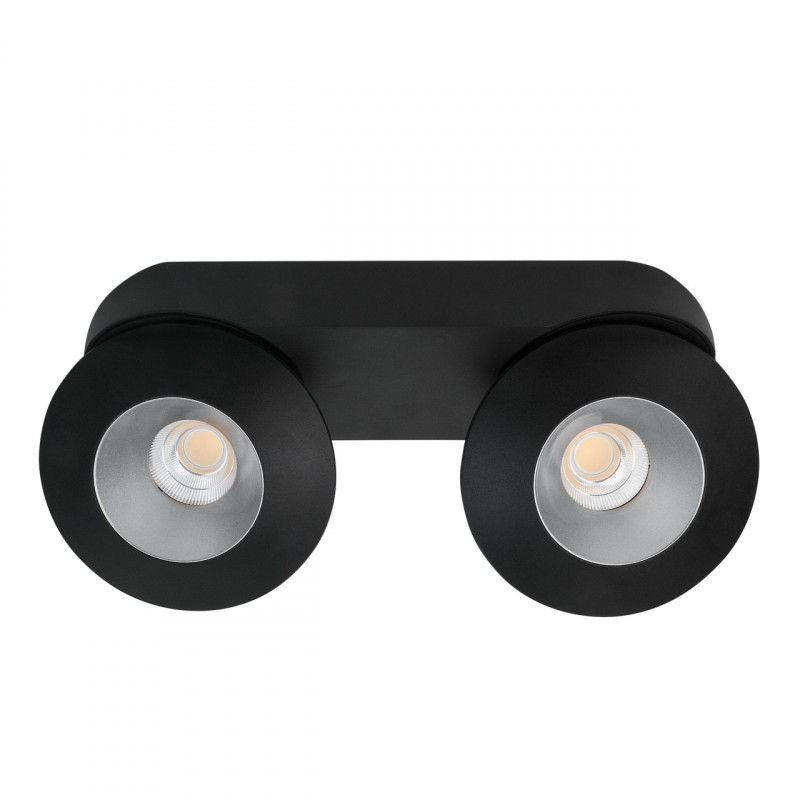 Накладной светильник LeDron KRIS SLIM 2 Black/Grey 00000015155