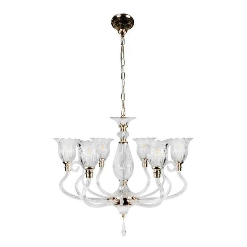 Подвесная люстра iLamp Norm P2326-6 GD